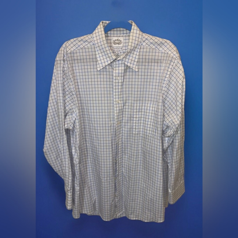 Eagle Long Sleeve Multicolored Botton Down No Iron. 17 32/33